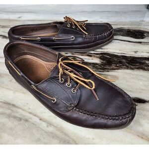 Alden Cape Cod Collection Deck Shoes Size 10.5 Made In The USA